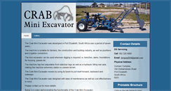 Desktop Screenshot of mini-excavator.co.za