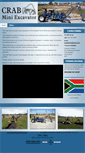 Mobile Screenshot of mini-excavator.co.za